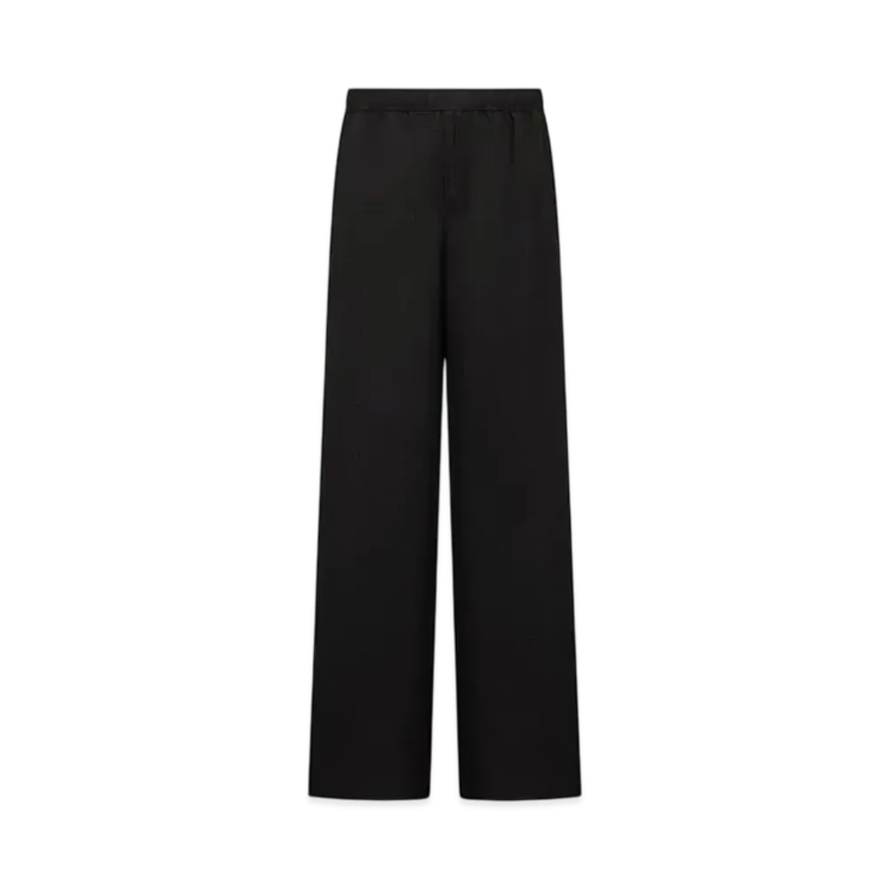 Dior Christian Dior Couture Embroidery Stretch-Waist Pants Silk "Black"