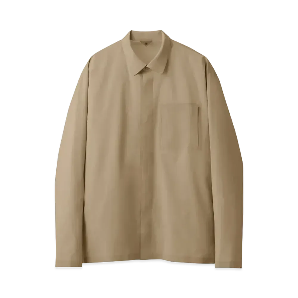 DESCENTE ALLTERRAIN Seamless L/S Shirts "Beige"