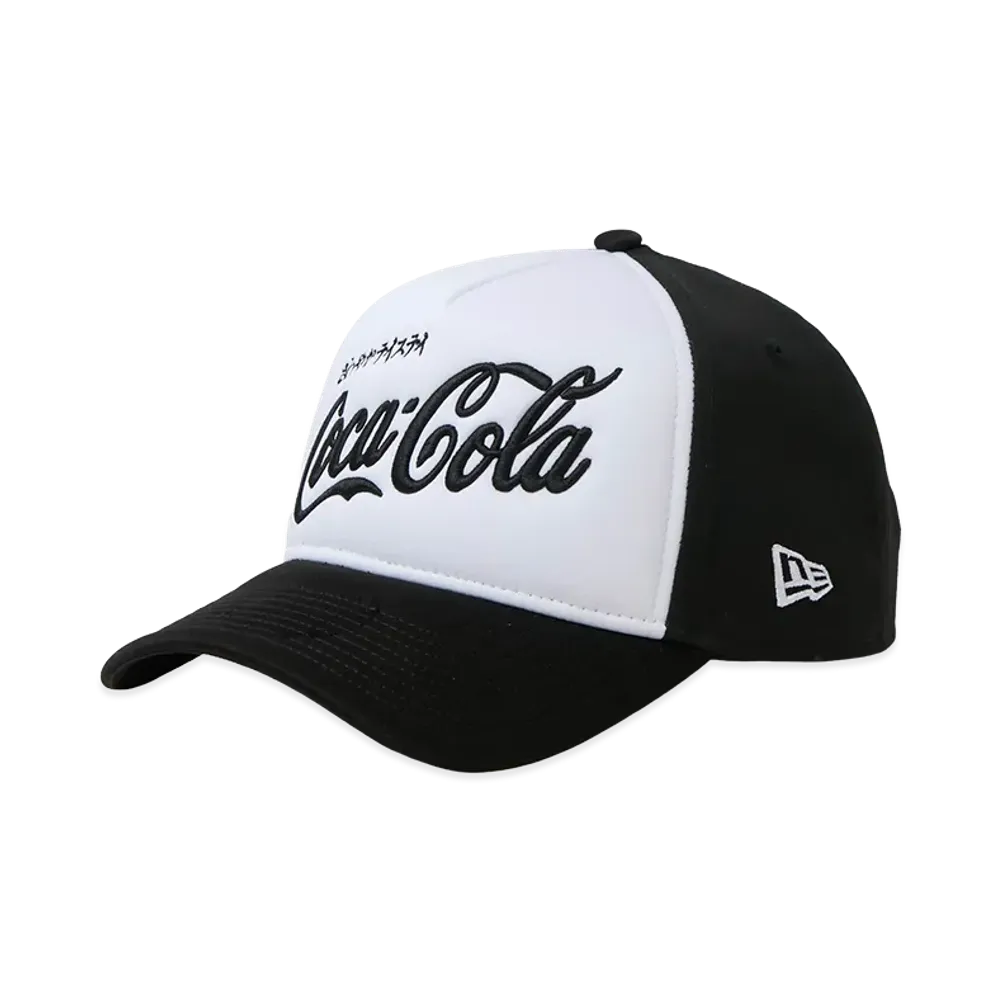 NEW ERA x Coca-Cola 9Forty A-Frame "White/Black"