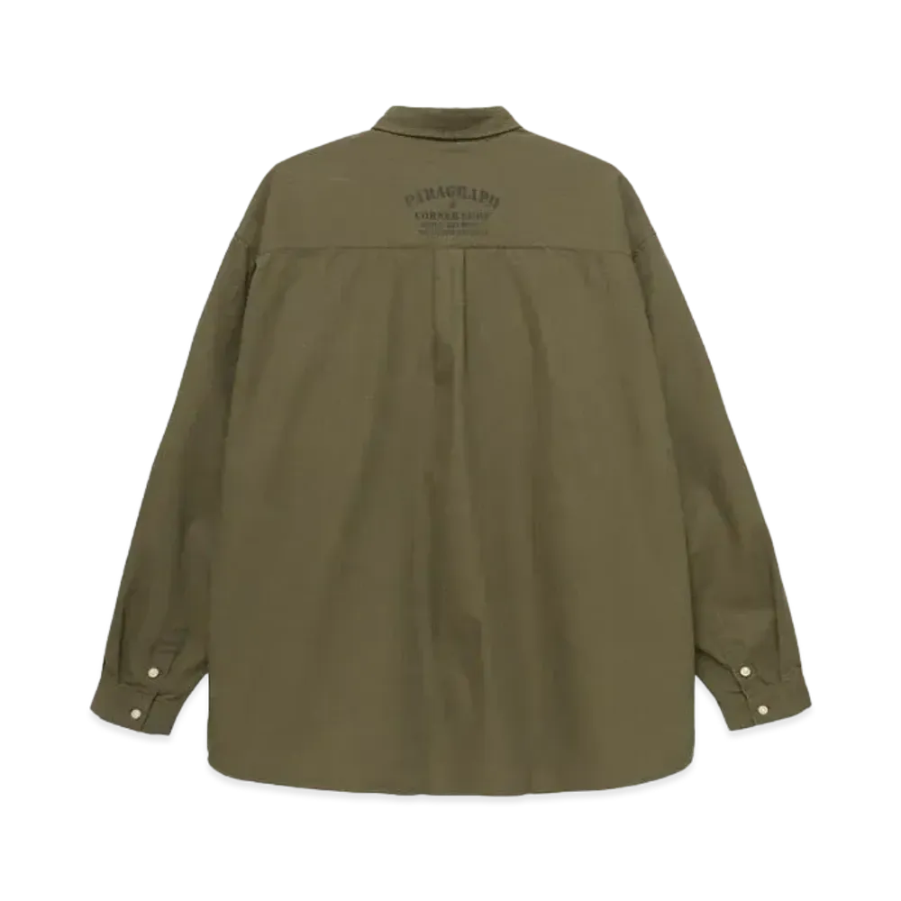 Paragraph Spray Corner Shop Shirt "Khaki"