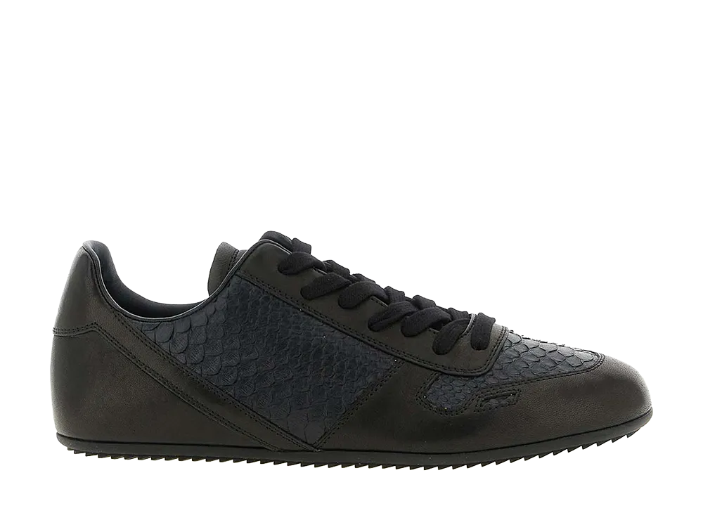 Rick Owens Minimal Sneakers "Black"