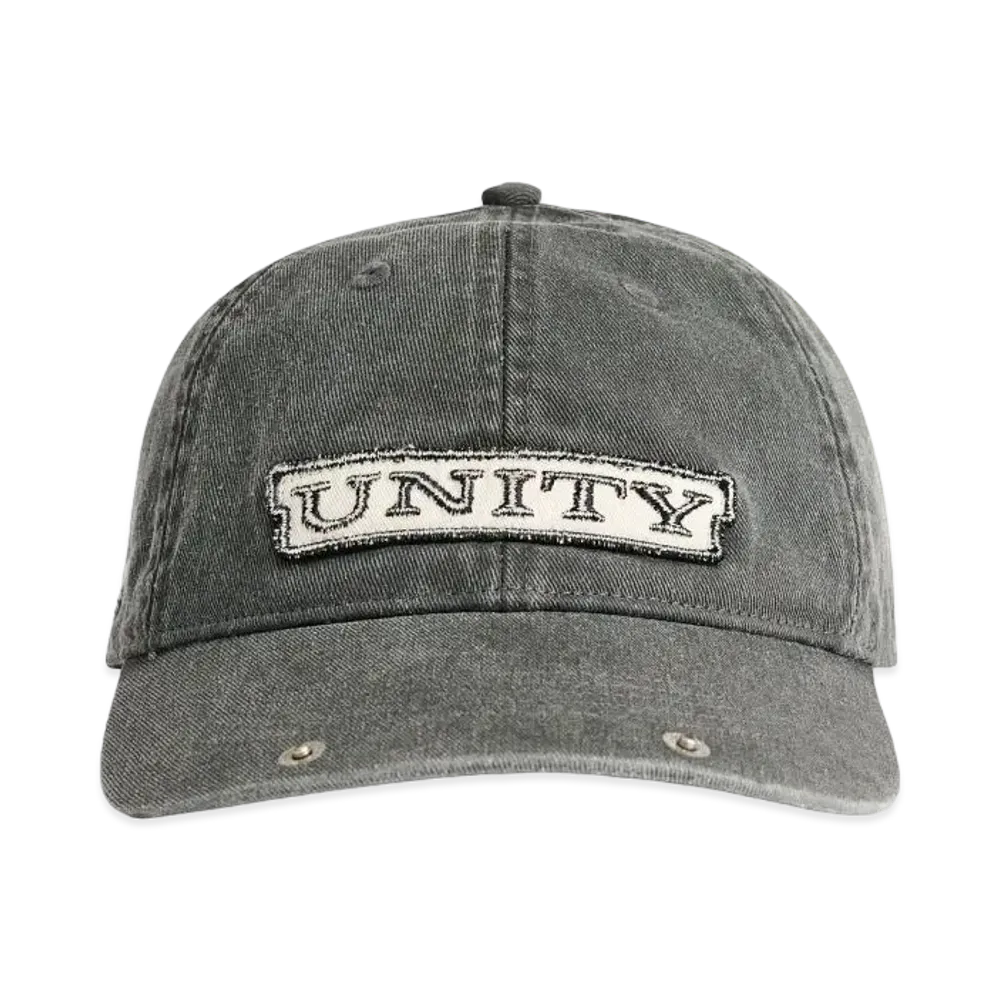 HERON PRESTON x H&M H2 Applique Cap "Denim Black"