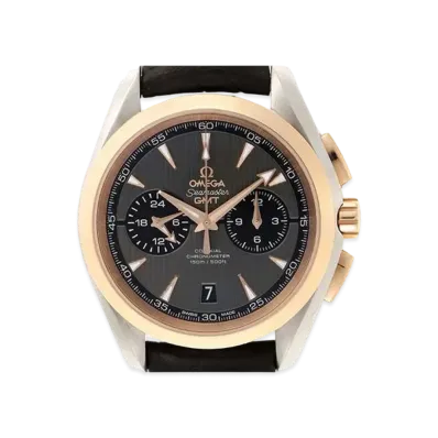 OMEGA Seamaster Aqua Terra Co-Axial Chronometer GMT Chronograph "Gray" 231.23.43.52.06.001