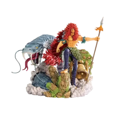 BANDAI "Ichiban Kuji" -One Piece Modeling King Shandian Warrior ~Kalgara~- B Prize Warrior of Shandra Karugala Metallic colored ver.