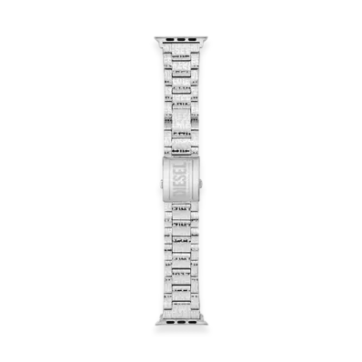 Diesel Dss0017 Stainless Steel Band For Apple Watch 42Mm 44Mm 45Mm "Silver"