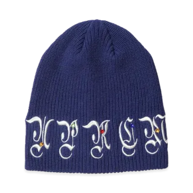 Supreme AOI Gems Beanie "Dark Royal"