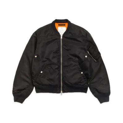 Stussy Ma-1 Bomber Jacket "Black"