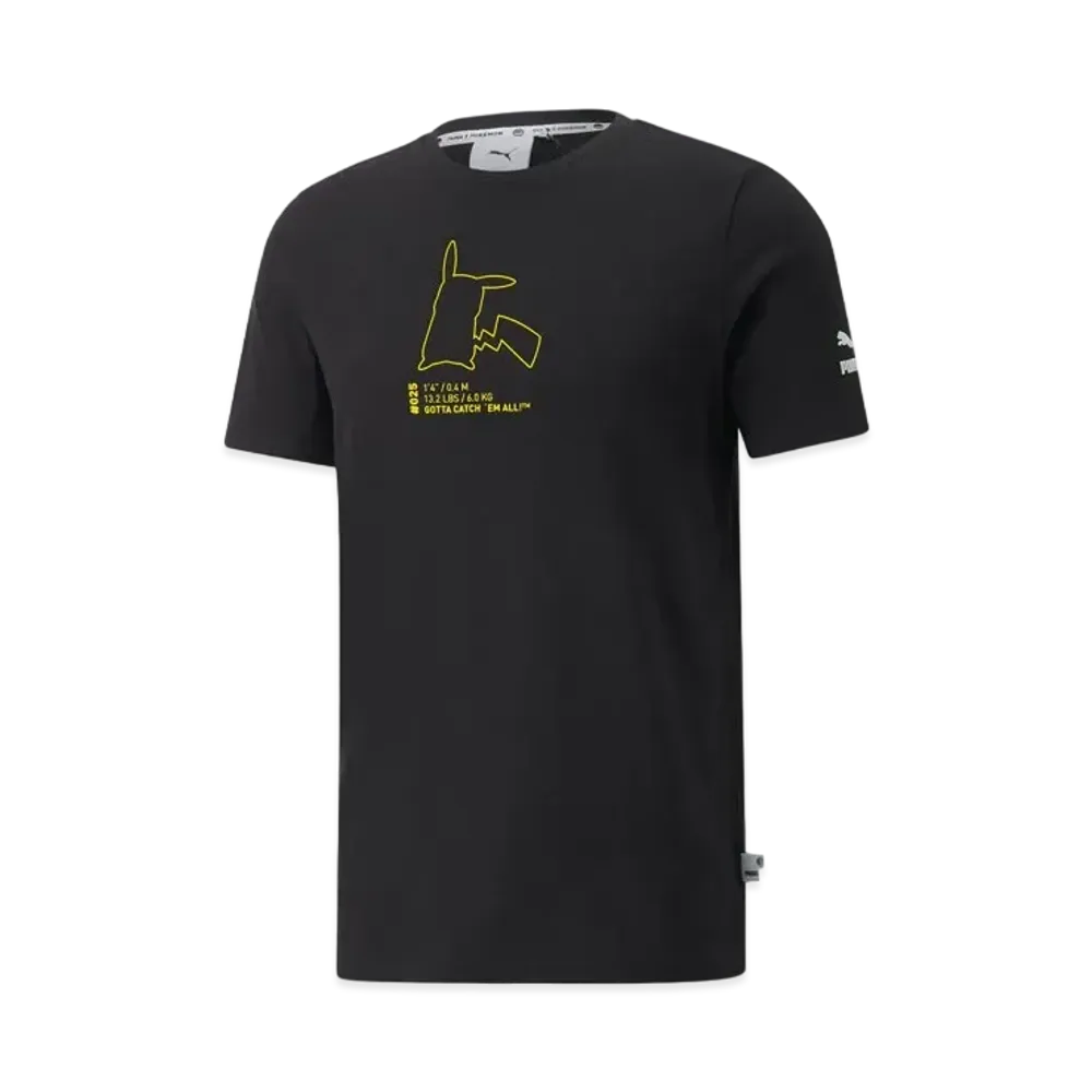 Pokémon x PUMA T Shirt "Puma Black"
