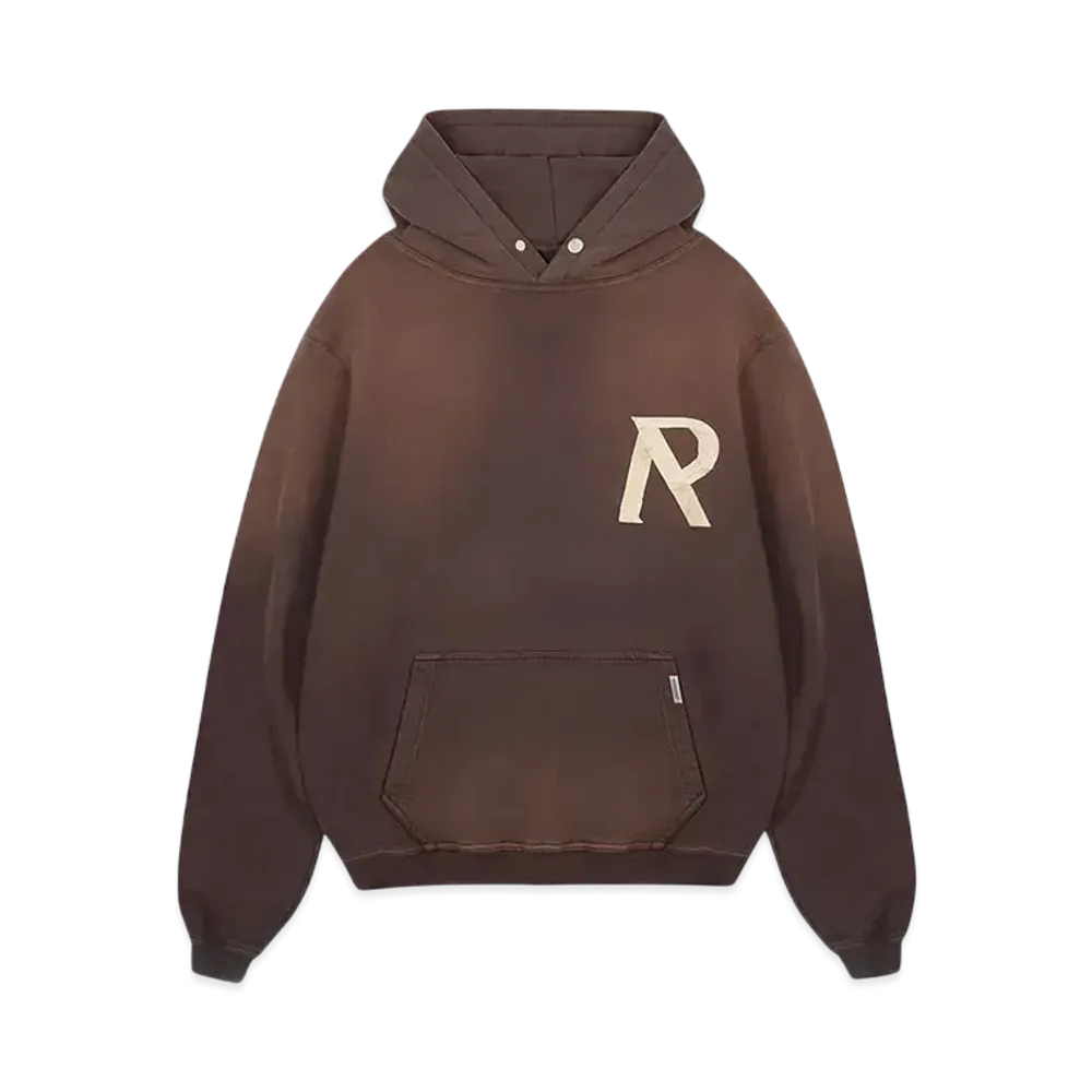 REPRESENT Masking Tape Initial Hoodie "Cedar"