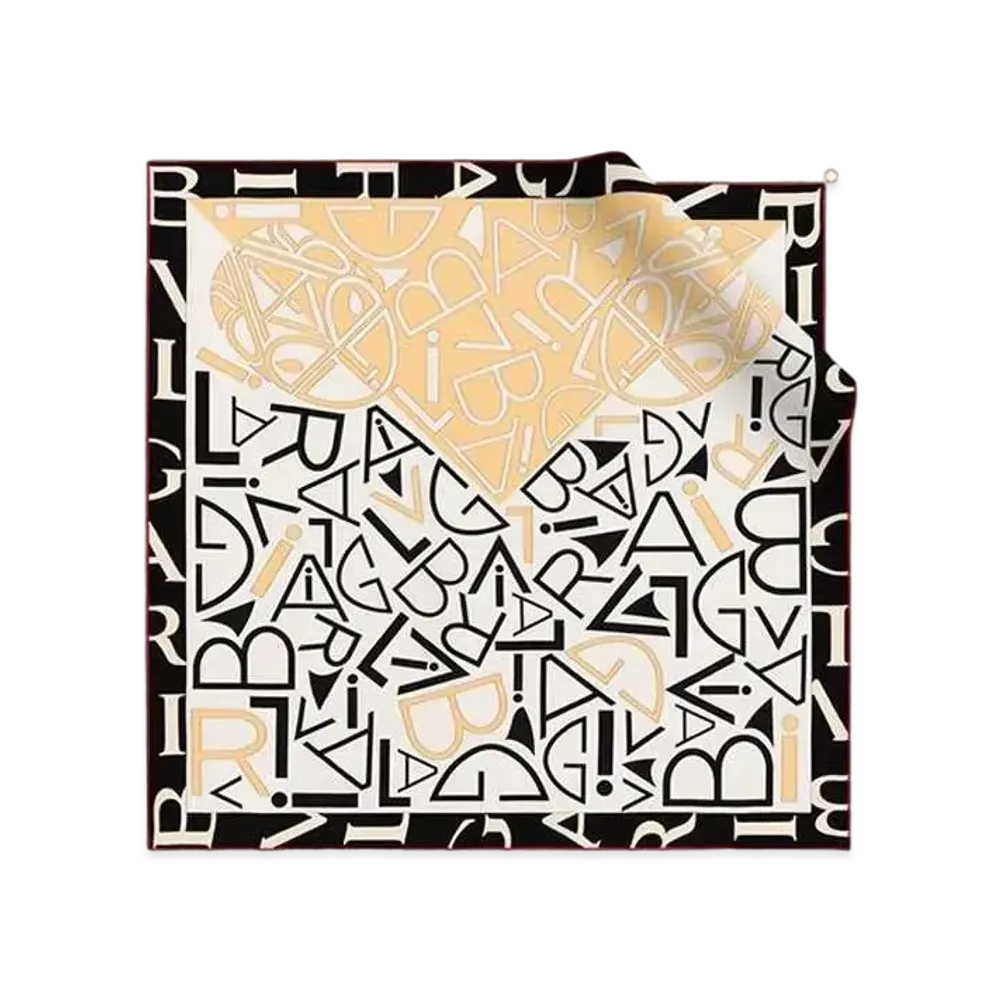 BVLGARI Logomania Scarf "White"