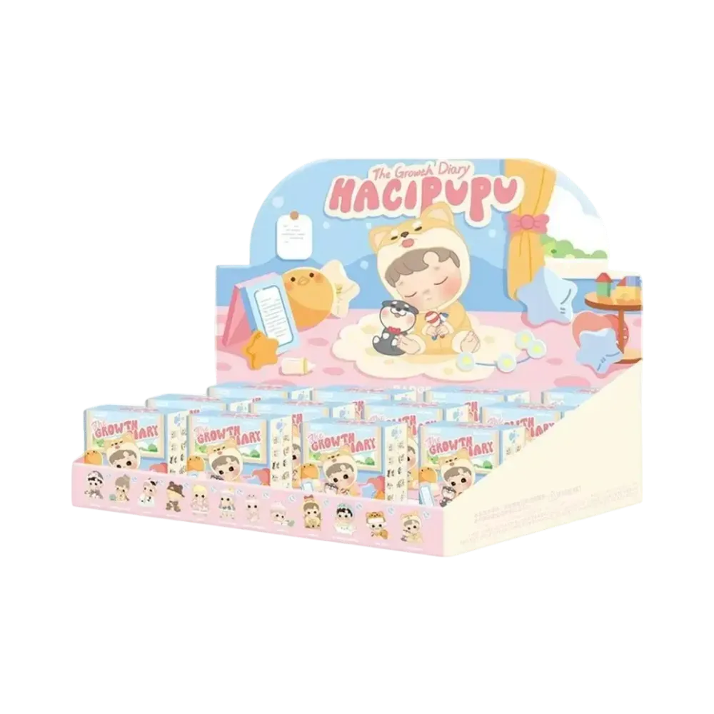 POP MART HACIPUPU Growth Diary Series Magnet Badge [Assortment Box]