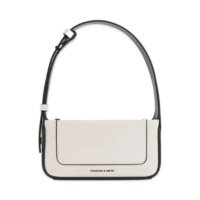 CHARLES & KEITH Dailer Shoulder Bag "Cream"