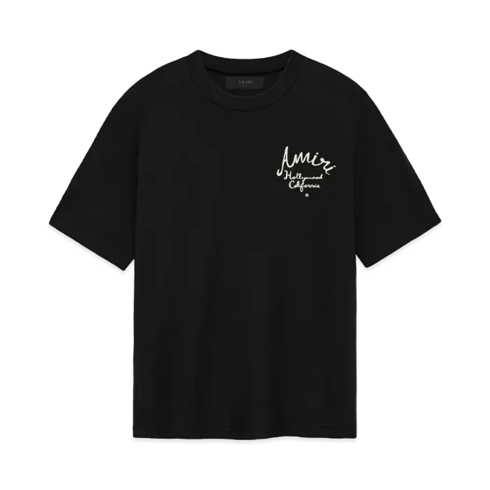 AMIRI Hollywood Tee "Black"