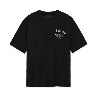 AMIRI Hollywood Tee "Black"