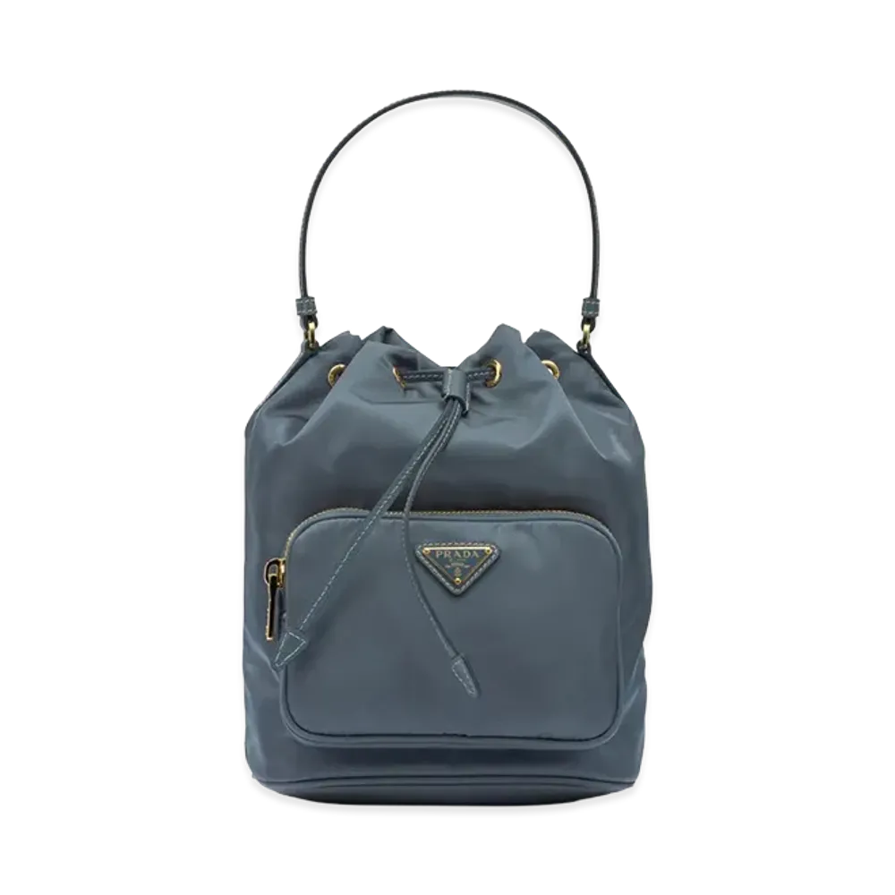 PRADA Women's 'Duet' Bucket Bag "Lightblue"