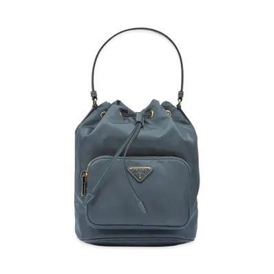 PRADA Women's 'Duet' Bucket Bag "Lightblue"