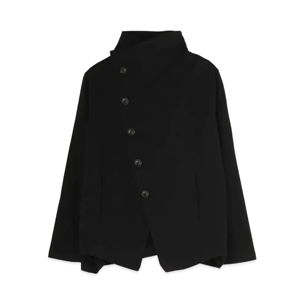 Yohji Yamamoto Y's FLEECY LINING 5BUTTON JACKET "Black"
