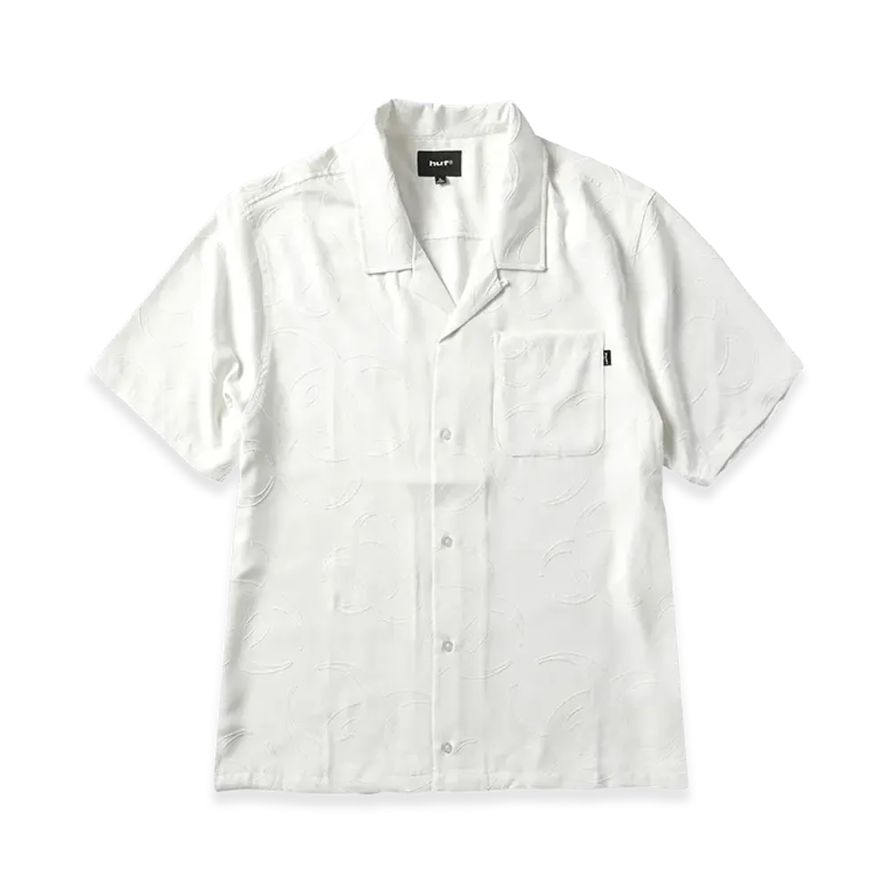 HUF Sector Jacquard Shirt "Bleach"