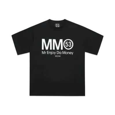 MR. ENJOY DA MONEY Spoof Series Perfume Short Sleeves "Black"