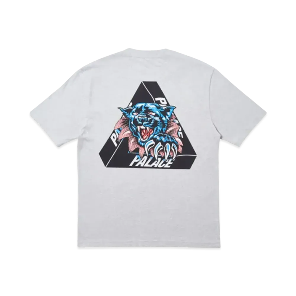 PALACE Ripped T-Shirt "Grey"