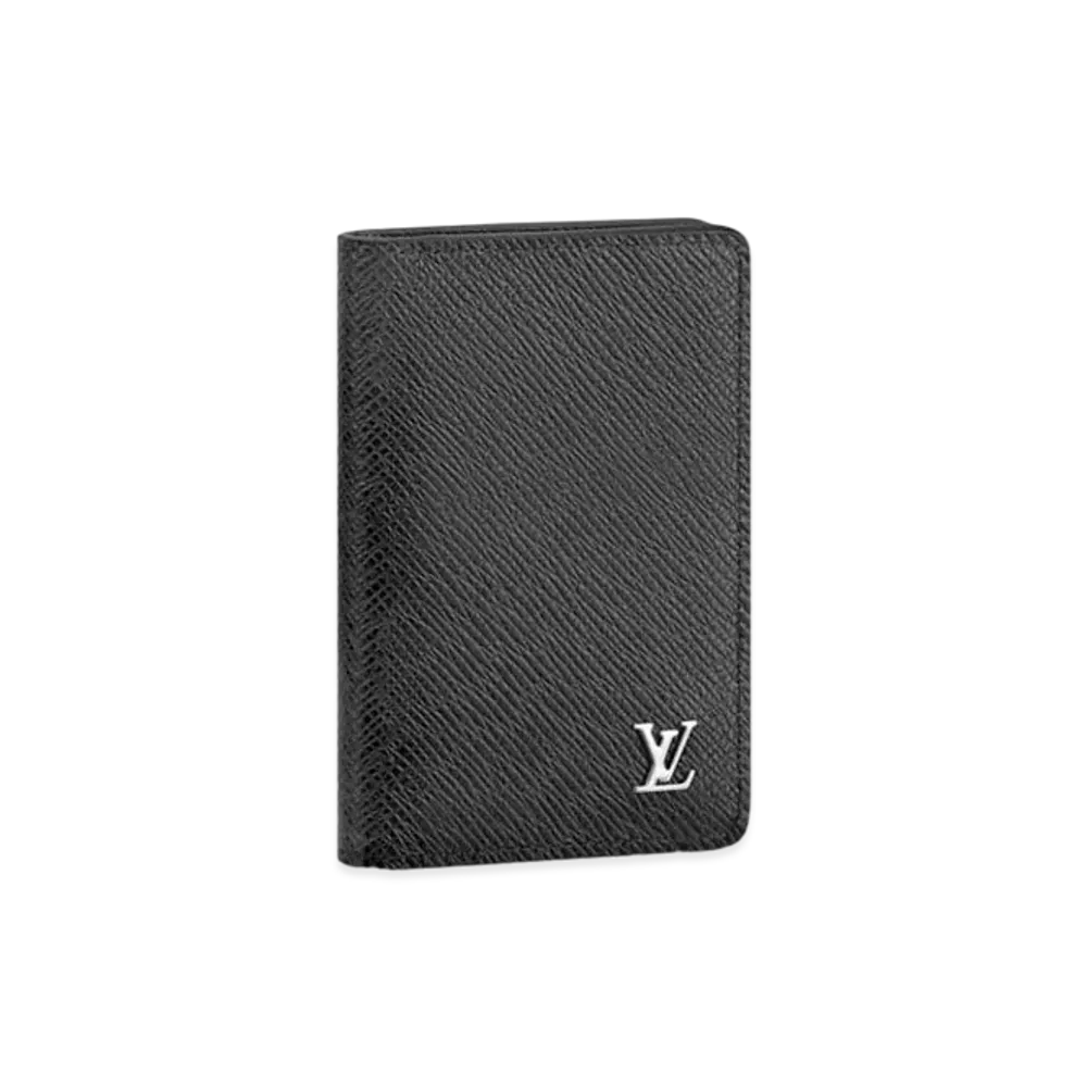 Louis Vuitton Pocket Organizer Taiga "Noir"