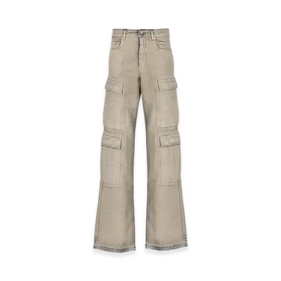 Rick Owens DRKSHDW Women's Jeans Beige "Light Blue"