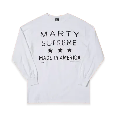 GEEKS RULE x MARTY SUPREME Silkscreen Printing T Shirt vol.02 "White"
