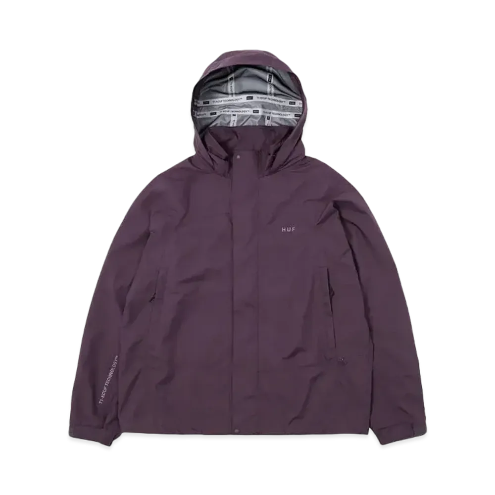 HUF OG Logo Pack Fall 24 3L Shell Jacket "Raisin"