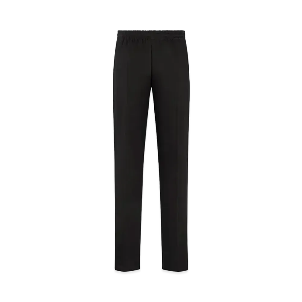 Dior CD Icon Embroidery Tailored Track Pants Cotton "Black"