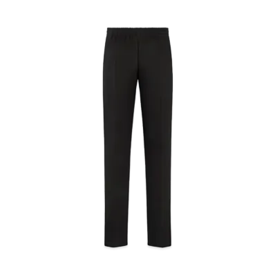 Dior CD Icon Embroidery Tailored Track Pants Cotton "Black"