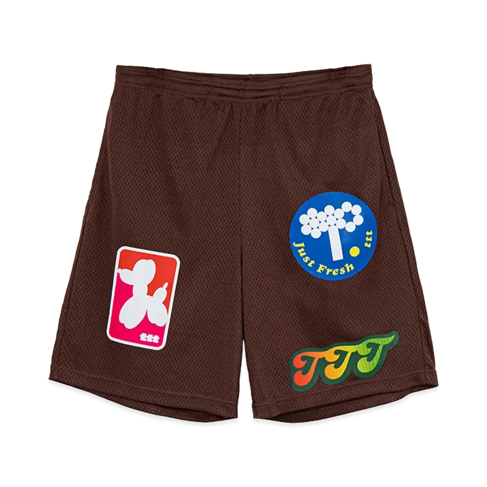 TTT MSW Mesh Half Shorts "Brown"