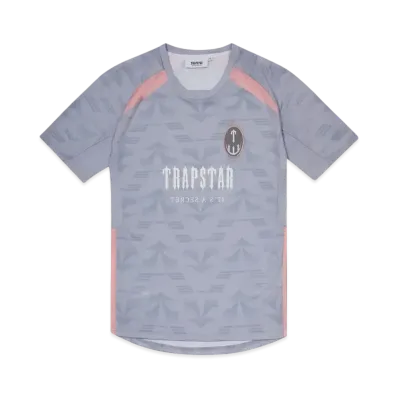 TRAPSTAR Irongate Football Jersey "Grey/Pink"