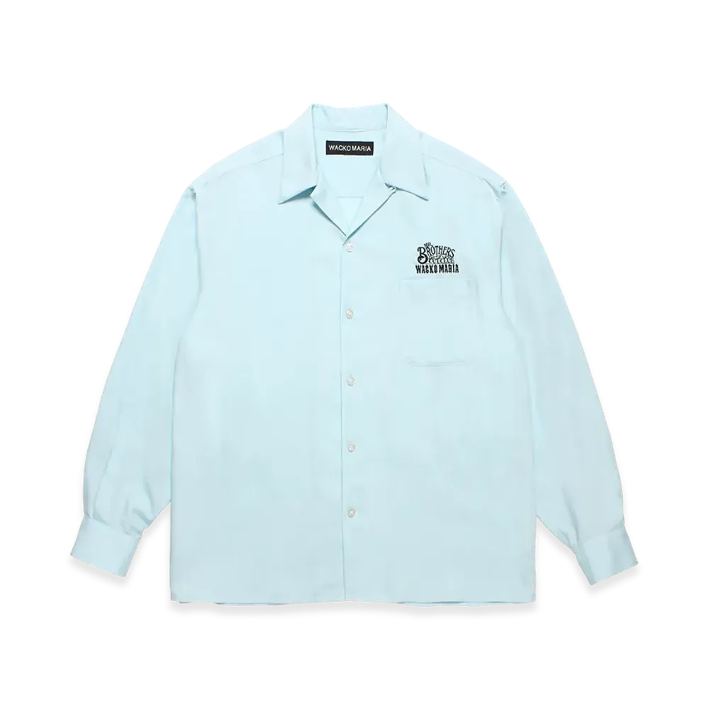 WACKO MARIA x MR.BROTHERS CUT CLUB 50's Shirt "Blue"