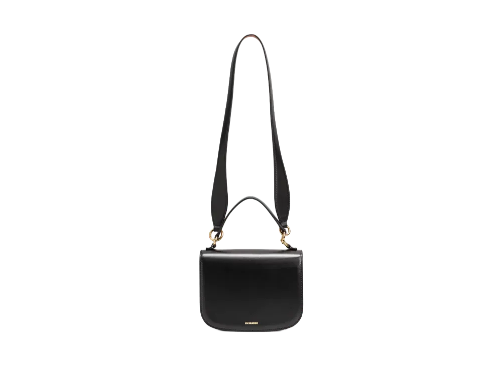 Jil Sander mini Halo Shoulder Bag "Black"
