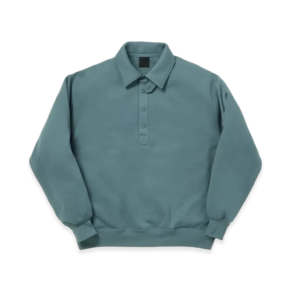 DAIWA PIER39 Tech Sweat Snap Pullover "Smoke Green"