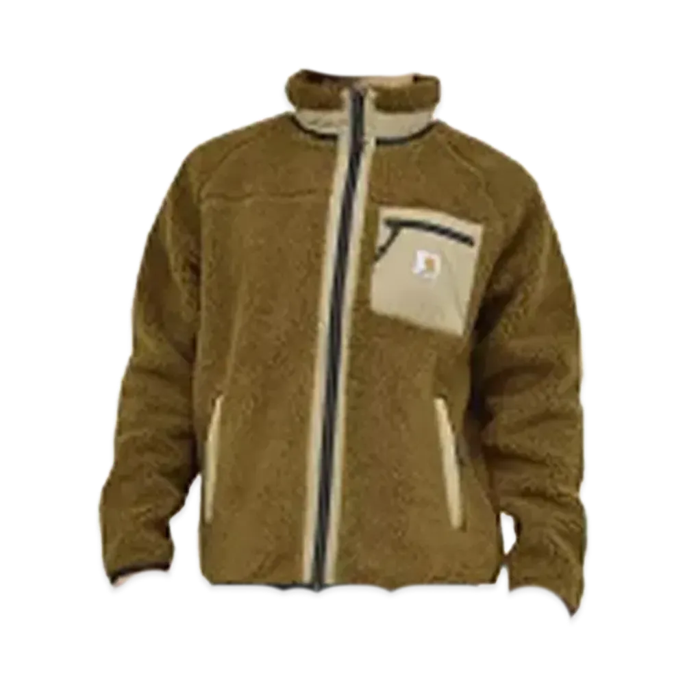 Carhartt WIP Boa Fleece Blouson "Tawny/Leather"