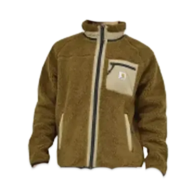 Carhartt WIP Boa Fleece Blouson "Tawny/Leather"