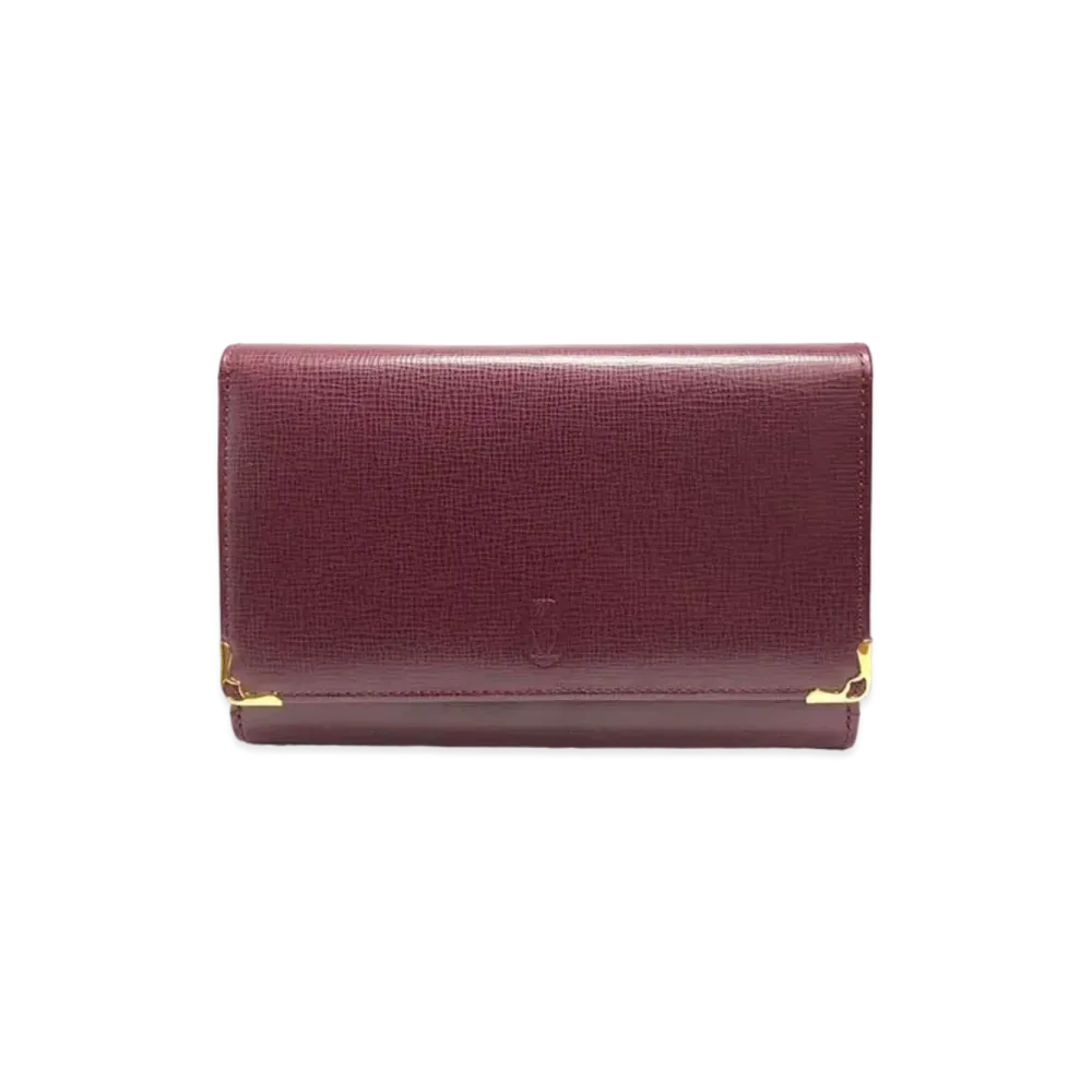 Cartier Must de Cartier L Zip Compact Wallet