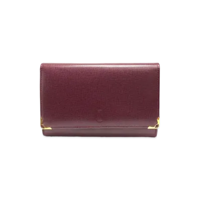 Cartier Must de Cartier L Zip Compact Wallet