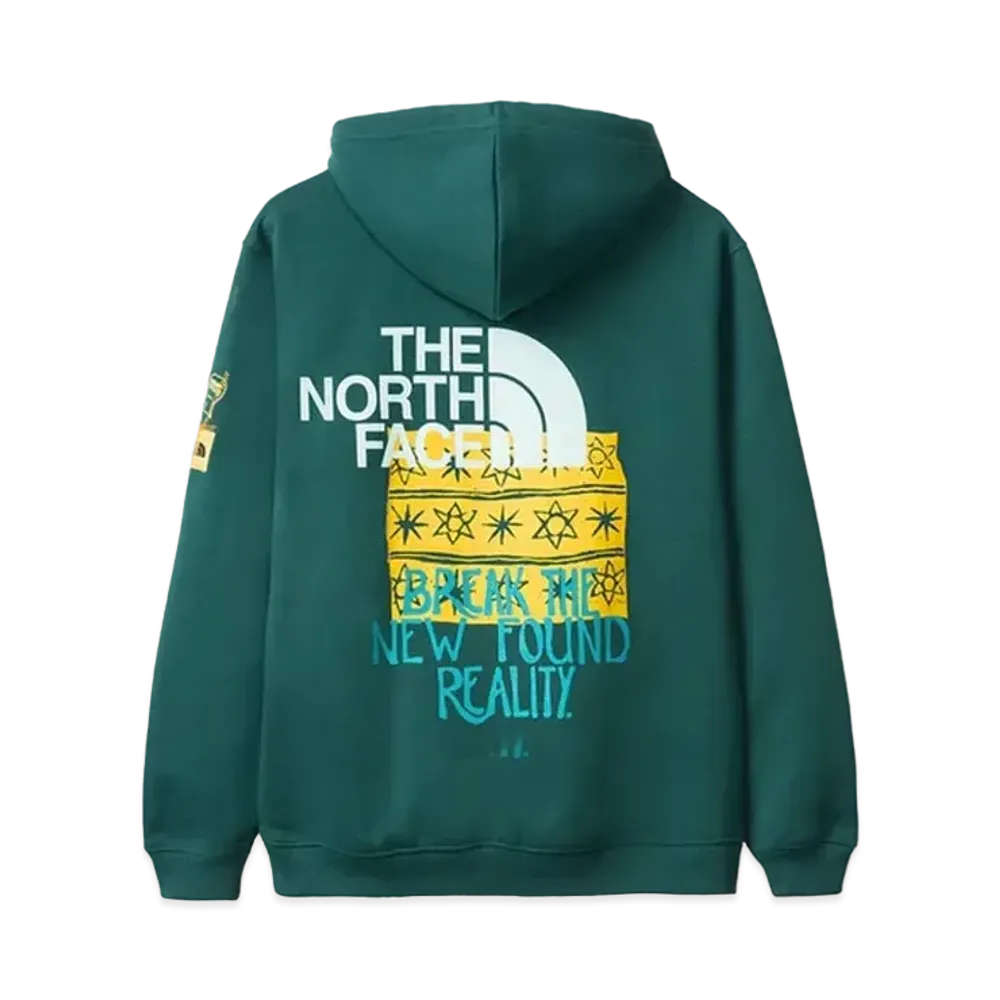 The North Face x Brain Dead Hoodie "Green"