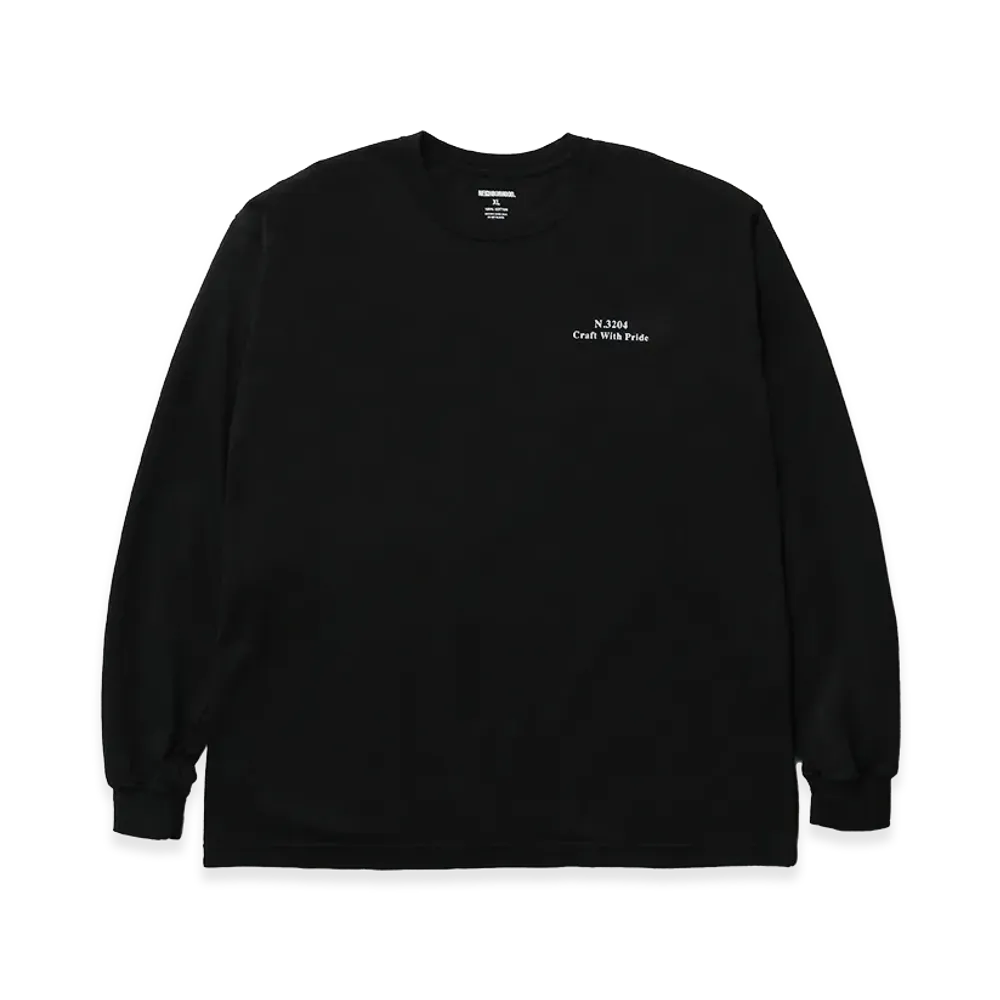 NEIGHBORHOOD NH . Tee LS-17 "Black"