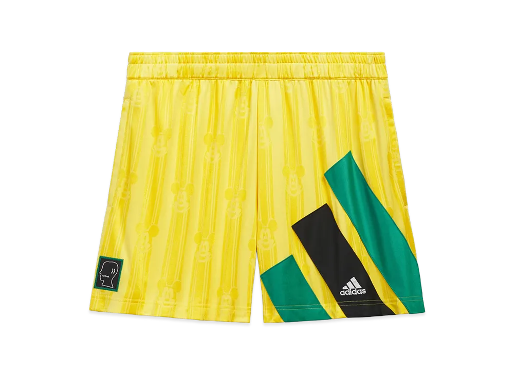 adidas x Brain Dead x Disney Soccer Shorts "Bold Gold"