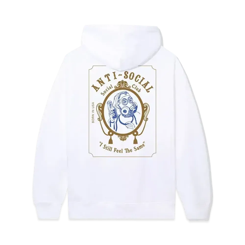 ANTI SOCIAL SOCIAL CLUB Zig-Zag Hoodie "White"