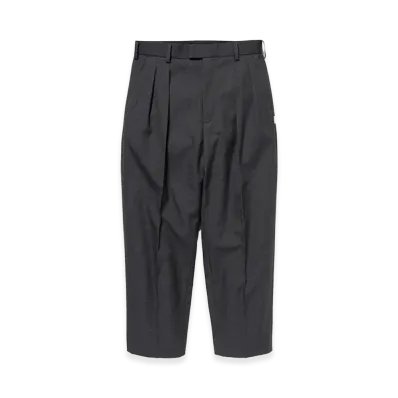 WTAPS TRDT1801 / Trousers / Wopl. Serge "Charcoal"