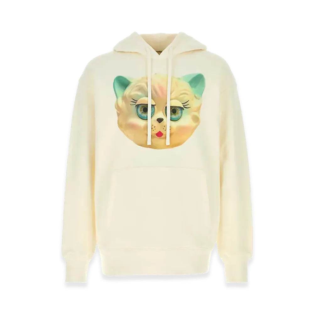 Valentino "Le Chat De La Maison" Hoodie "White"