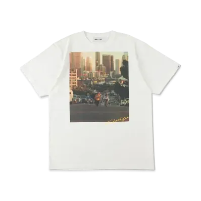WIND AND SEA Riding (Kick-flip) photo tee "White"
