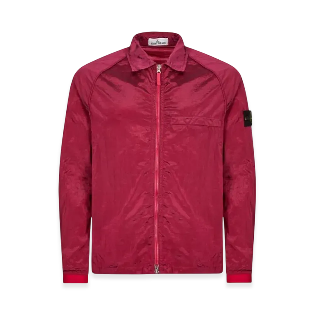 Stone Island 12321 Nylon Metal Garment Dyed Packable Overshirt - 22SS "Cyclamen"