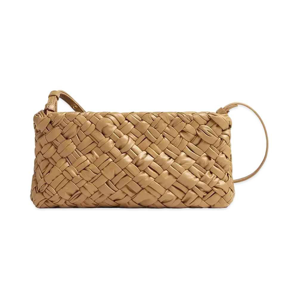 Bottega Veneta Kalimero Cha-Cha "Dark Praline"