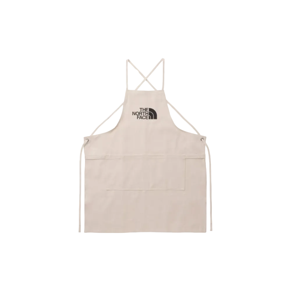 The North Face TNF Logo Apron "NaturalxBlack"