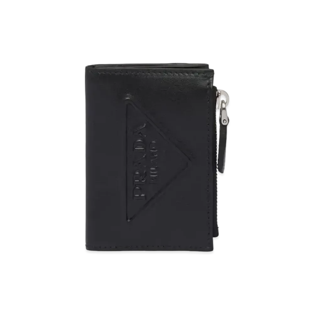 PRADA Leather Card Holder "Black"